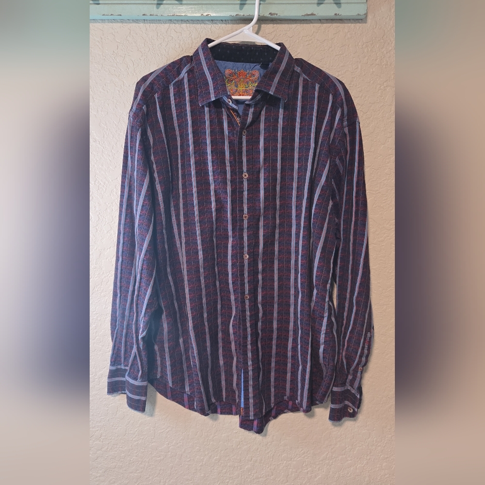 Robert Graham Printed Button Down - image 1